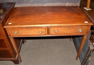 Lot 519 - Edwardian writing table