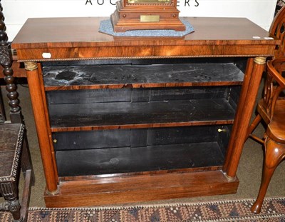 Lot 560 - A Regency rosewood open bookcase