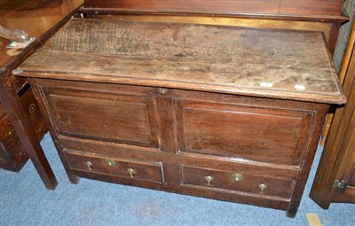 Lot 585 - George III mule chest