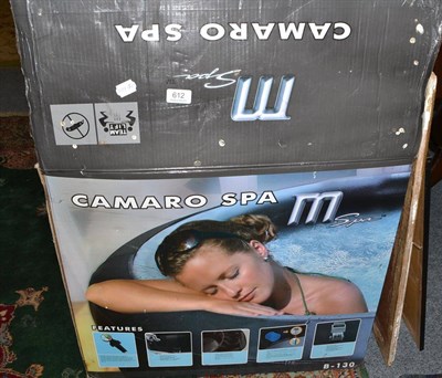 Lot 612 - A Camaro inflatable Spa with fittings, in original box