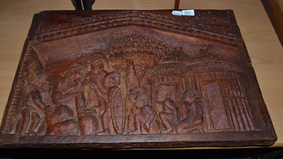 Lot 643 - African hardwood carving