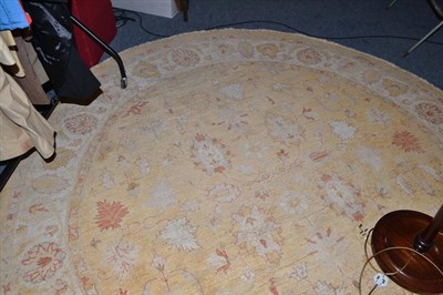 Lot 701 - Circular Ziegler rug