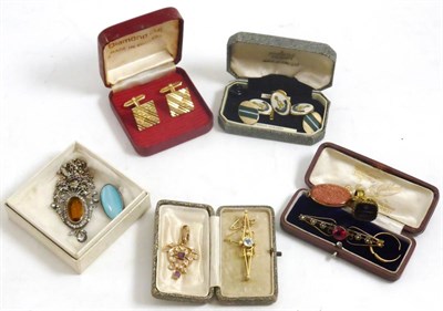 Lot 51 - Assorted gem set and other jewellery
