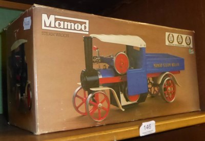 Lot 146 - A Mamod steam wagon in box