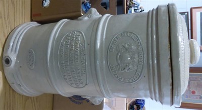 Lot 1052 - Victorian ceramic water filter