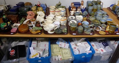 Lot 1065 - A large quantity of Wade collectables including, Shamrock, Veteran Cars dishes, Emmets dishes,...