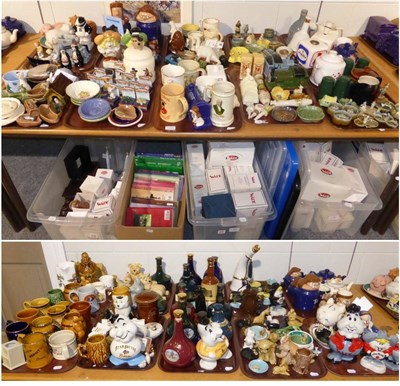 Lot 1066 - A large quantity of Wade collectables including, Jim Beam, Tetley collectables, Pocket Pals, Thomas