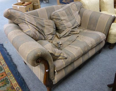 Lot 1072 - A modern upholstered sofa