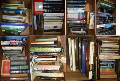 Lot 1081 - Eight boxes of 20th century books, mainly hardback