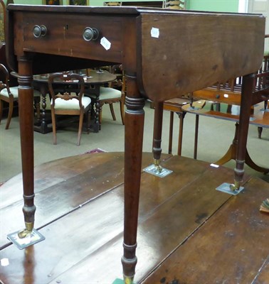 Lot 1259 - 19th century mahogany Pembroke table