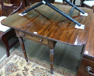 Lot 1307 - Victorian mahogany Pembroke table