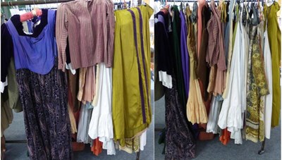 Lot 1391 - * A large quantity of assorted Tudor and later women's theatrical costume and accessories including