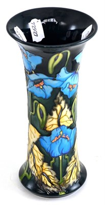 Lot 191 - A modern Moorcroft Blue Rhapsody pattern vase, designed by Philip Gibson, numbered 1482,...