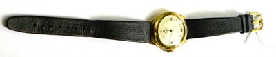 Lot 261 - A 9ct gold wristwatch