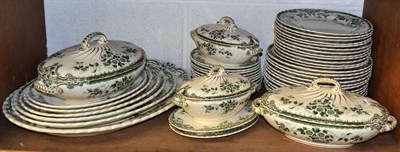 Lot 360 - A B.M & T 'May' pattern dinner service