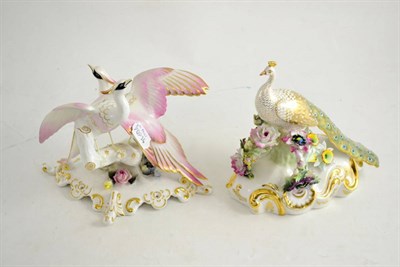 Lot 430 - Two Royal Crown Derby birds and boxes