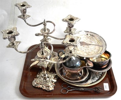 Lot 440 - Assorted silver plate