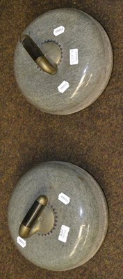 Lot 537 - Two curling stones