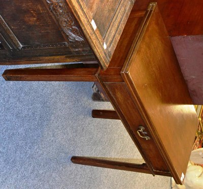 Lot 1072 - An 18th century fold over tea table