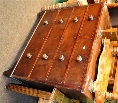 Lot 1223 - Mahogany Victorian chest