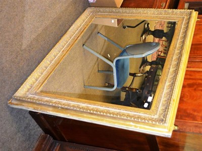 Lot 1339 - A 19th century gilt framed wall mirror