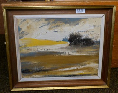 Lot 1419 - An oil entitled ";Alfred Common"