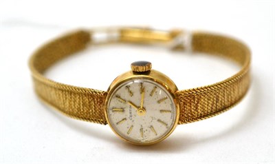 Lot 109 - A 9ct gold Certina wristwatch