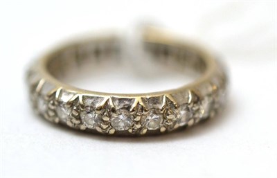 Lot 132 - A diamond eternity ring, total estimated weight 1.00 carat approximately