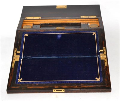 Lot 147 - A Betjeman & Sons coromandel writing slope