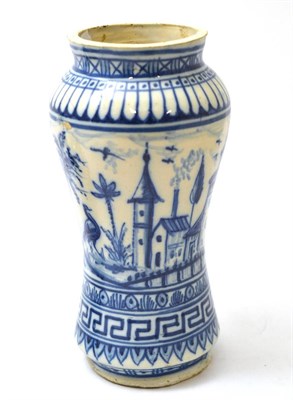 Lot 149 - A Talavera dry drug jar (a.f.)