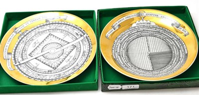 Lot 171 - Two Fornasetti plates (boxed)