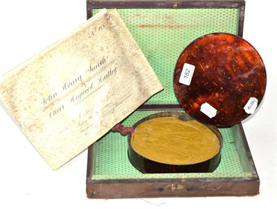 Lot 182 - Cased Patent and wax seal relating to Smith & Hartley of Ardsley near Wakefield and Morley in...