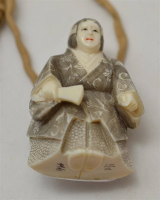 Lot 221 - A Japanese ivory netsuke, circa 1930