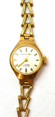 Lot 231 - A lady's 18ct gold Mappin & Webb wristwatch