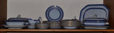 Lot 462 - A Copeland Spode Jefferson blue and gilt dinner service