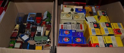 Lot 1044 - Thirty-five boxed Diecast and forty-two assorted unboxed models