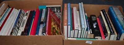 Lot 1057 - Assorted volumes on 20th century art and design and English 20th century artists etc (two boxes)