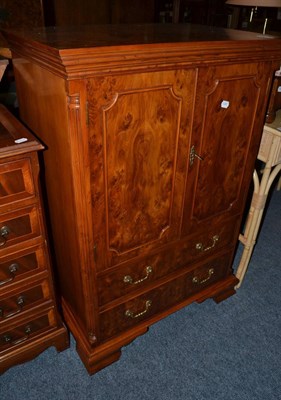 Lot 1097 - Elm TV cabinet