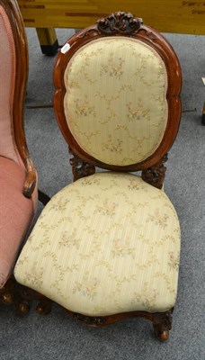 Lot 1196 - Small nursing chair