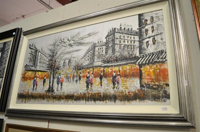 Lot 1208 - Morgan Lott, A large view of Paris