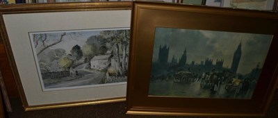 Lot 1248 - Two prints after Sam Chadwick and another print