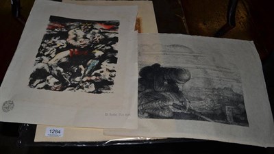 Lot 1284 - Four German expressionist prints