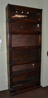 Lot 1297 - A Globe Wernicke six section bookcase