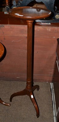 Lot 1316 - Mahogany torchere