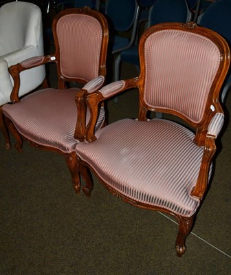 Lot 1357 - Two French style chairs