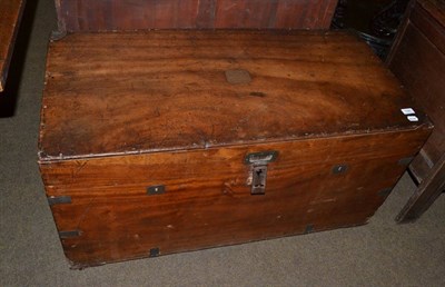 Lot 1381 - A camphor wood trunk