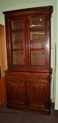 Lot 1412 - 19th century mahogany bookcase