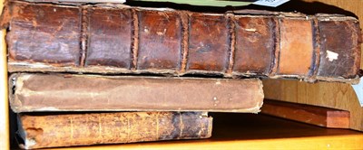 Lot 153 - Giles Jacob, A New Law Dictionary, 1739, folio, worn leather; William Symons, The Practical...