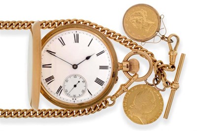 Lot 164 - An 18ct Gold Full Hunter Pocket Watch, signed Le Roy & Son, 57 New Bond Street, London,...