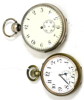 Lot 274 - Two Goliath pocket watches